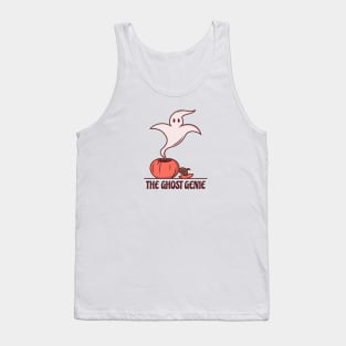 Ghost and pumpkin - The Ghost Genie Tank Top